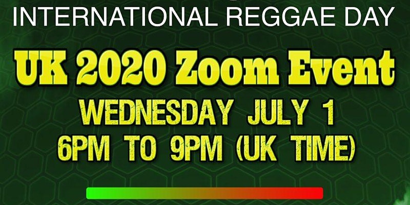 Online Event International Reggae Day London Uk Faim Hub